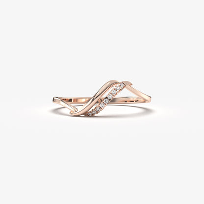 18K Gold Thin Ring - LR119