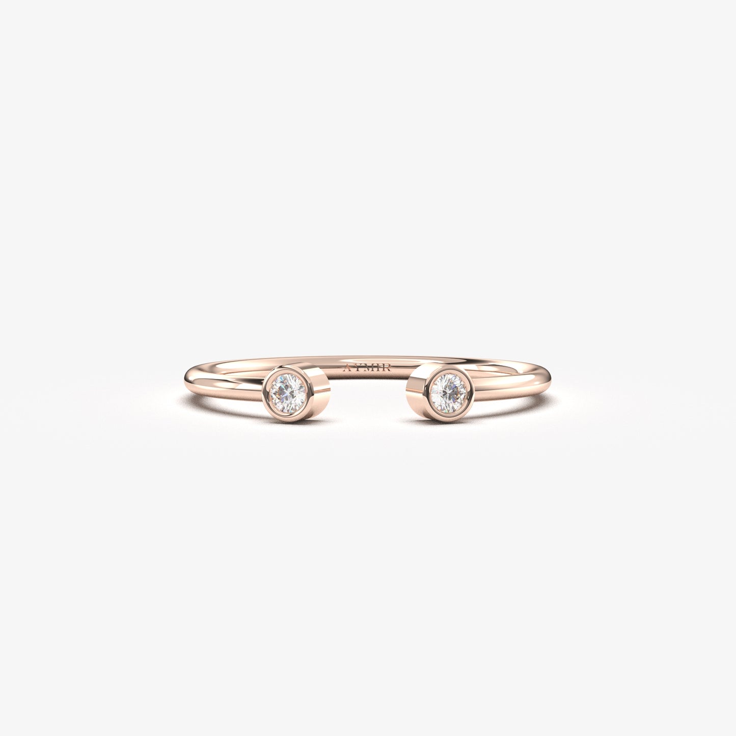 18K Gold Cuff Open Ring - 2S104