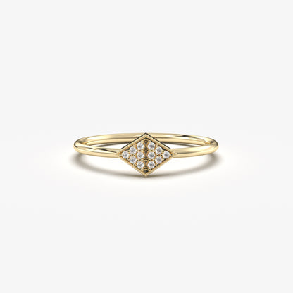 18K Gold Stacking Ring - 2S109