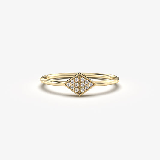 18K Gold Stacking Ring - 2S109