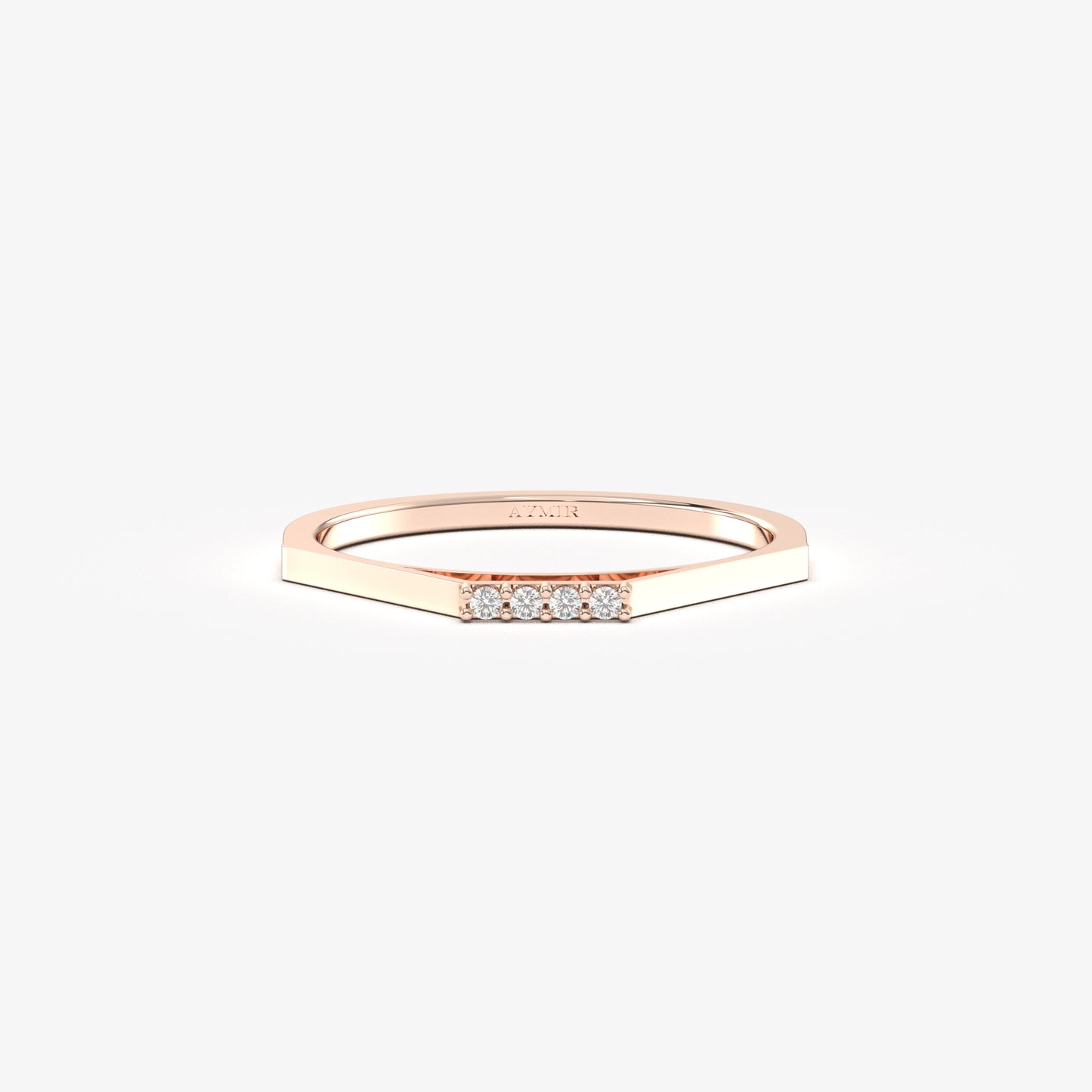 18K Gold Mini Stack Ring - 2S115