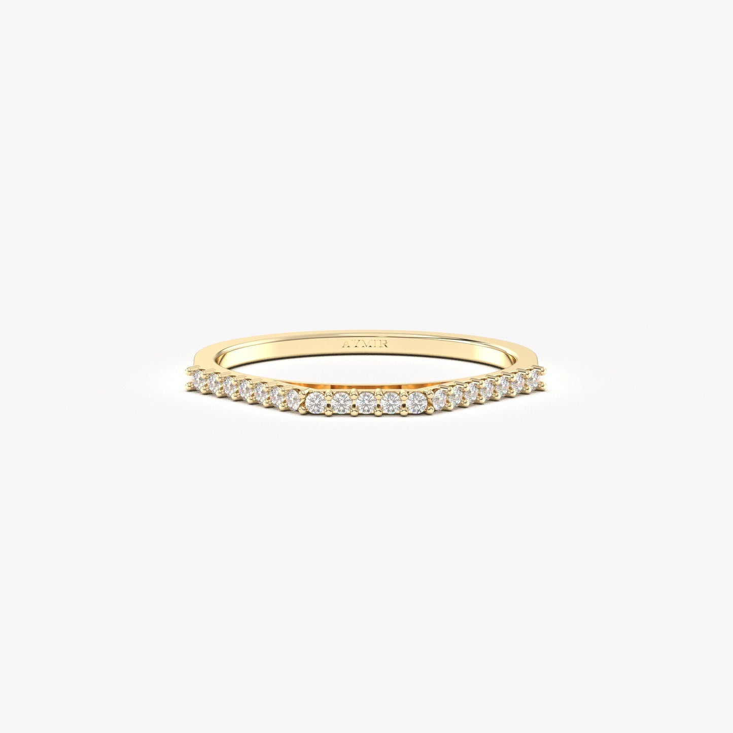 10K Gold Stacking Diamond Ring - 2S116