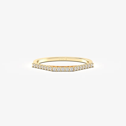 10K Gold Stacking Diamond Ring - 2S116