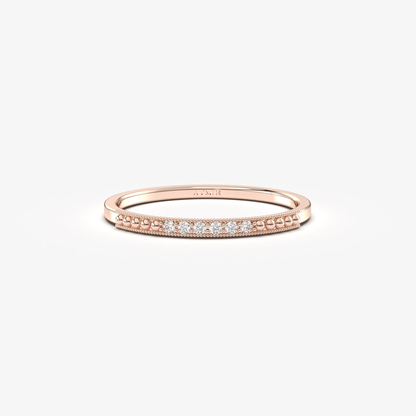 10K Gold Thin Wedding Ring - 2S118