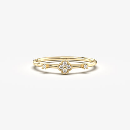 10K Gold Delicate Ring - 2S119