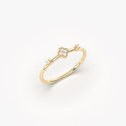 10K Gold Delicate Ring - 2S119