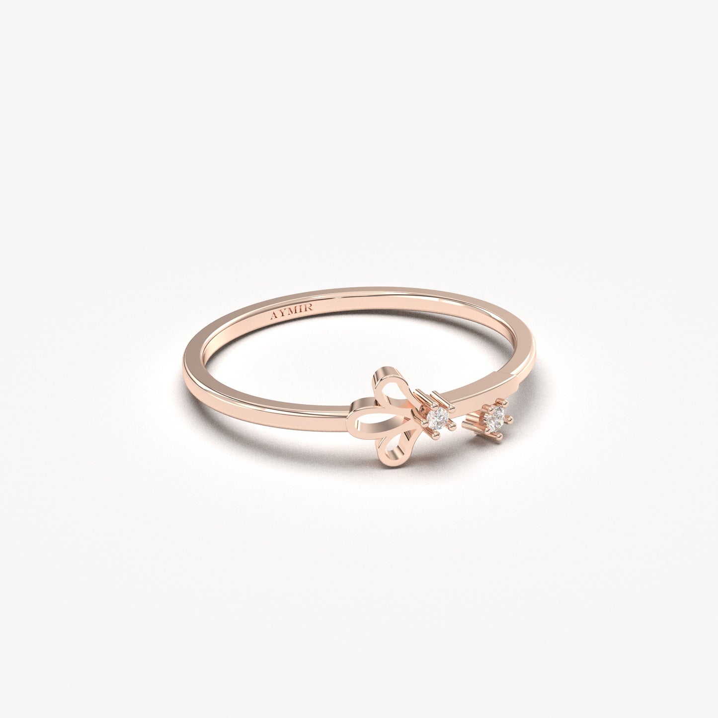 18K Gold Stack Mini Ring - 2S201