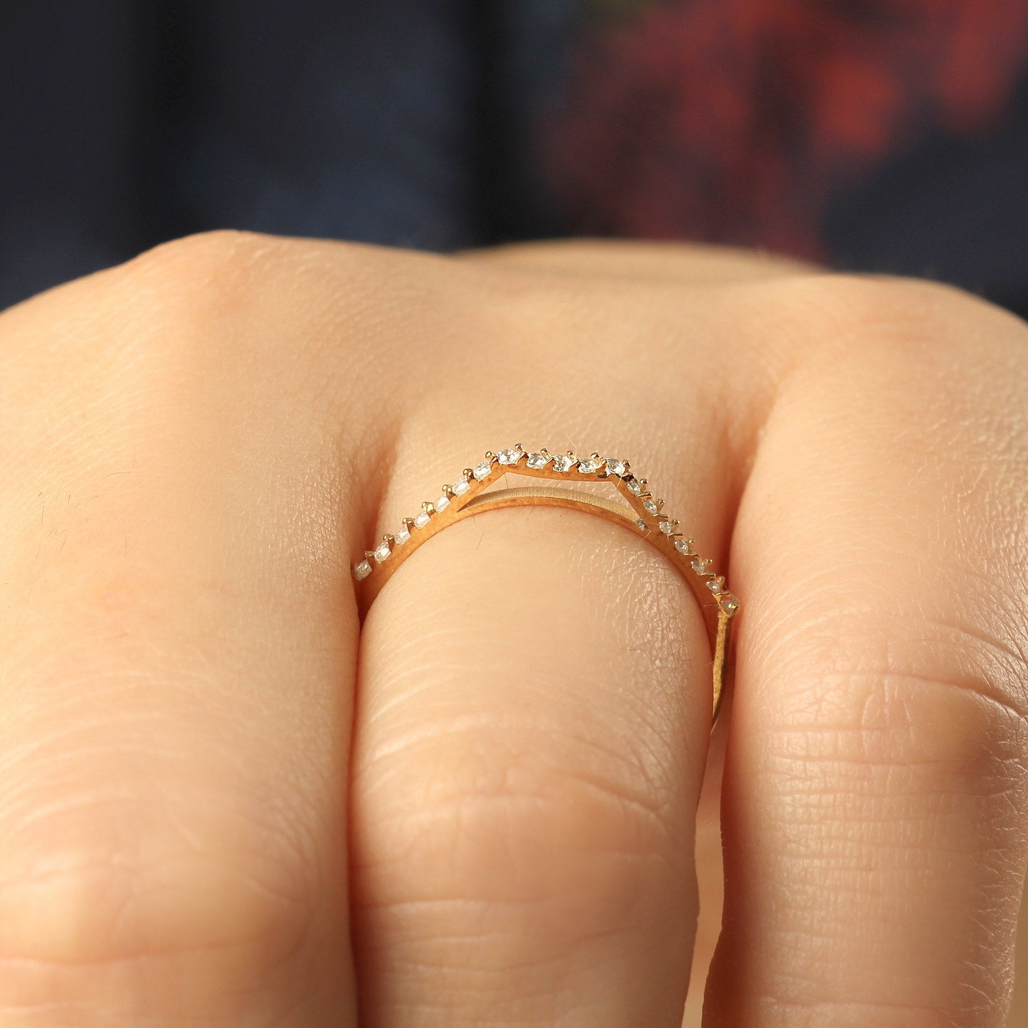 18K Gold Stacking Ring - 2S116